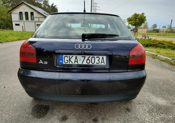 Audi A3 cena 4000 przebieg: 260000, rok produkcji 1997 z Lębork małe 121